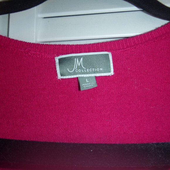 Two JM Collection V-neck Sweaters - Picture 2 of 5
